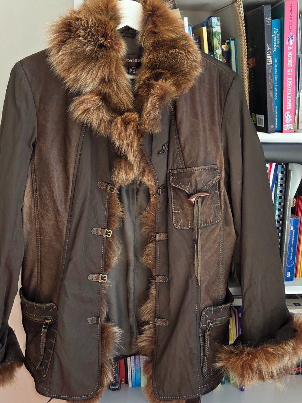 Beautiful Danier Jacket with fur